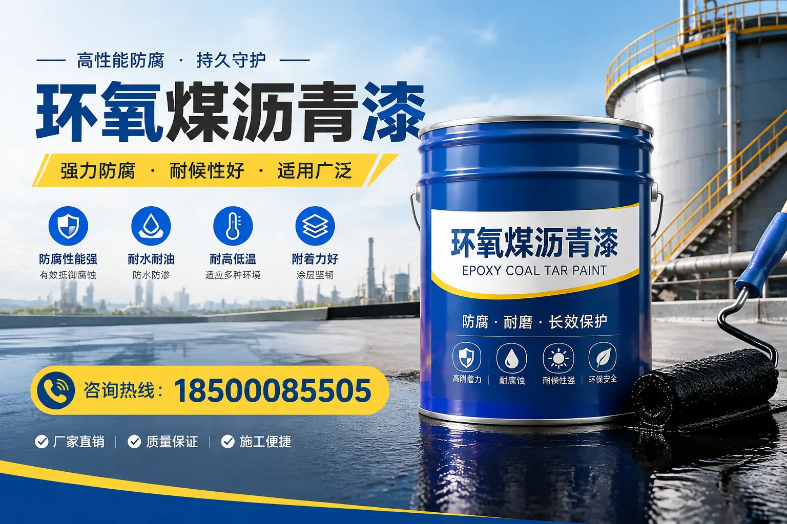 环氧煤沥青漆的储存与运输注意事项,漯河企业须知